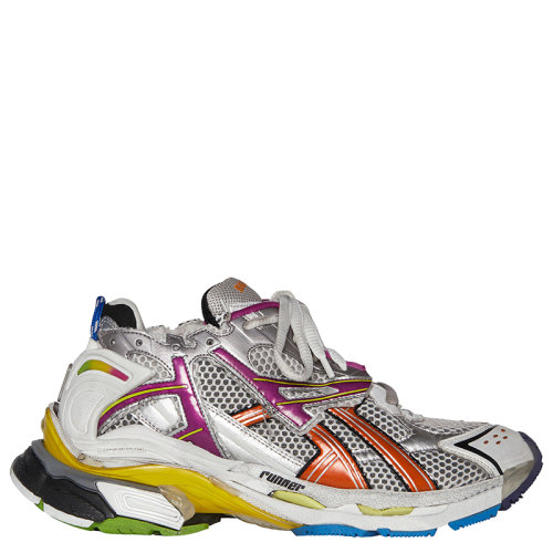 Balenciaga/巴黎世家      Runner系列 女士彩色网布尼龙运动鞋677402W3RB68123