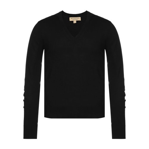 卫衣针织 BURBERRY/博柏利 男士针织衫/毛衣羊毛V领男士羊毛衫男士上装男装40690071