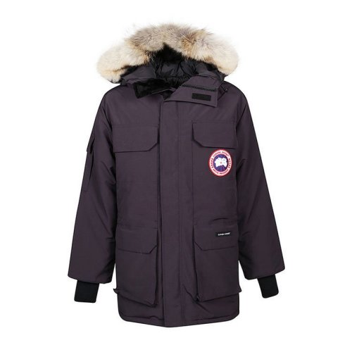  CANADA GOOSE/加拿大鹅 男士黑色聚酯纤维羽绒服 4660M-61
