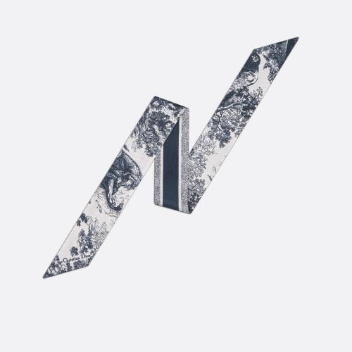  DIOR迪奥 22年秋冬 女士 丝巾 Mitzah 丝巾 15JOU106I602_C545 预定商品1-3周发货