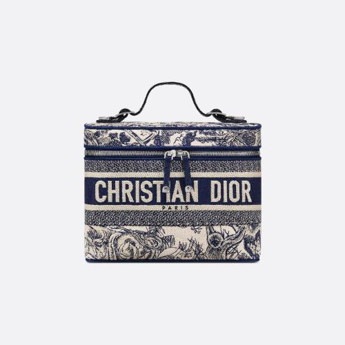  DIOR迪奥 22年秋冬 女士 化妆包 DiorTravel Vanity 手袋 S5480VTDT_M808