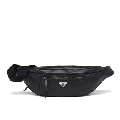 PRADA/普拉达      男士黑色皮革腰包2VH140_2DXV_F0002_V_OOO
