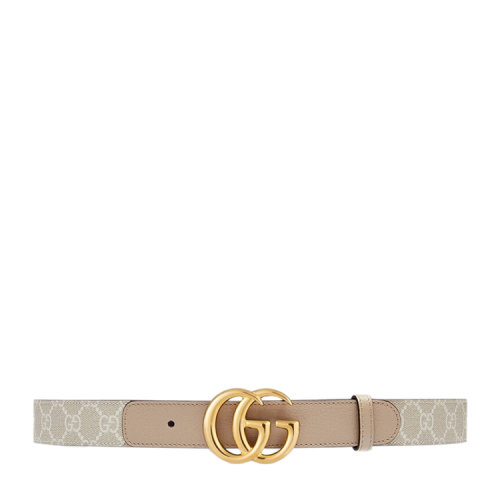 GUCCI/古驰 双G带扣窄版腰带 625839UULBC