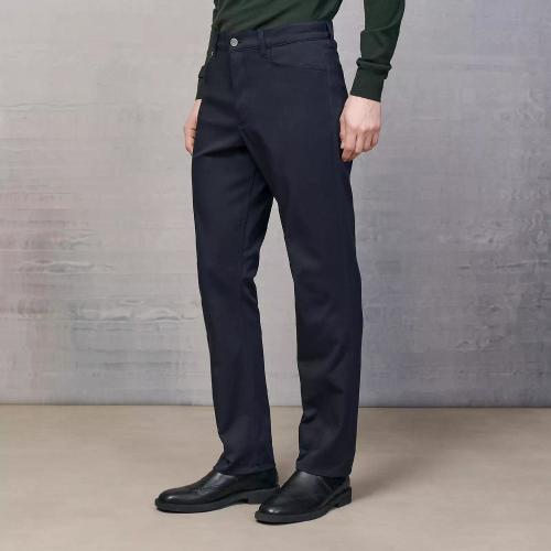  HERMES爱马仕 22年秋冬 男士 牛仔裤 Jeans poche ticket en cuir H265420H50138