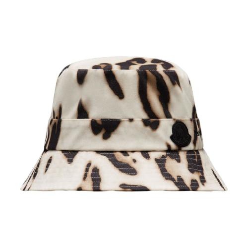  MONCLER蒙可蒙克莱 22年秋冬 男士 帽子 Ocelot Print Bucket Hat H20923B00021M2145S29