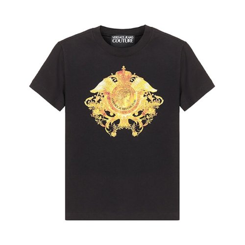  VERSACE JEANS COUTURE 女士印花棉质短袖T恤 B2HWA730 30454 899 PLFSX