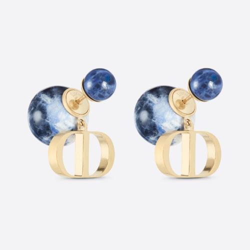  DIOR迪奥 22年秋冬 女士 耳环 Boucles doreilles Dior Tribales E1293TRIGM_D27B