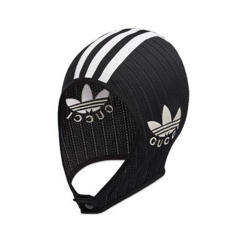  GUCCI古驰 22年秋冬 男士 adidas x Gucci兜帽 715073 4GAED 1000