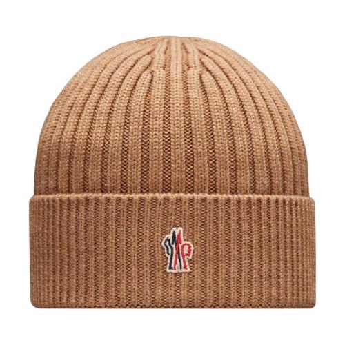  MONCLER蒙可蒙克莱 22年秋冬 男士 帽子 Ribbed Knit Wool Beanie H20973B0000804761248