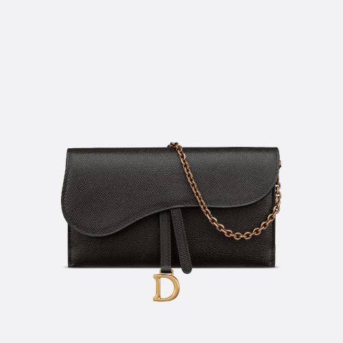 DIOR迪奥 22年秋冬 女士 钱包 马鞍钱包 S5614CBAA_M900 预定商品1-3周发货