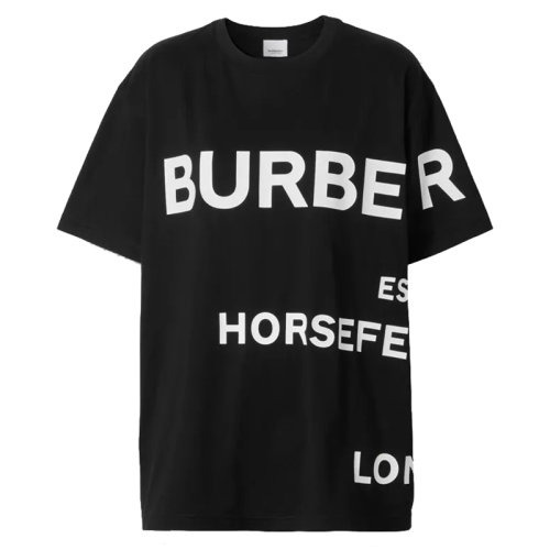 BURBERRY/博柏利 女士超大号纯棉平纹针织T恤80407641