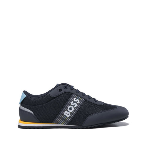 HUGO BOSS/雨果博斯 【22秋冬新款】 男士织物等多种材质系带休闲运动鞋条纹 50474746