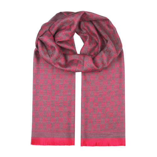 GUCCI/古驰 GG 提花羊毛围巾 411115 3G200