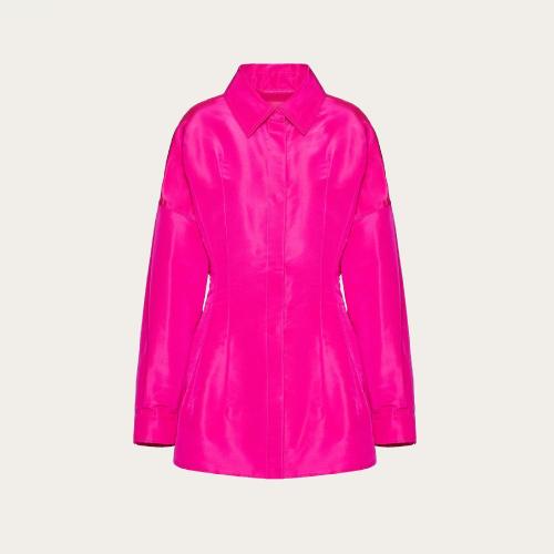  VALENTINO华伦天奴 22年秋冬 女士 大衣 CABAN EN FAILLE 1B0CI0X06DEUWT