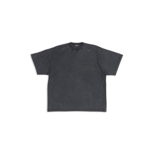  BALENCIAGA巴黎世家 22年秋冬 男士 短袖T恤 strike 1917 t-shirt oversized 694576TMVJ61055