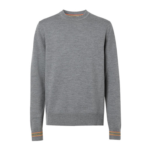 BURBERRY/博柏利  标志性条纹装饰男士针织衫/毛衣 8033203 1