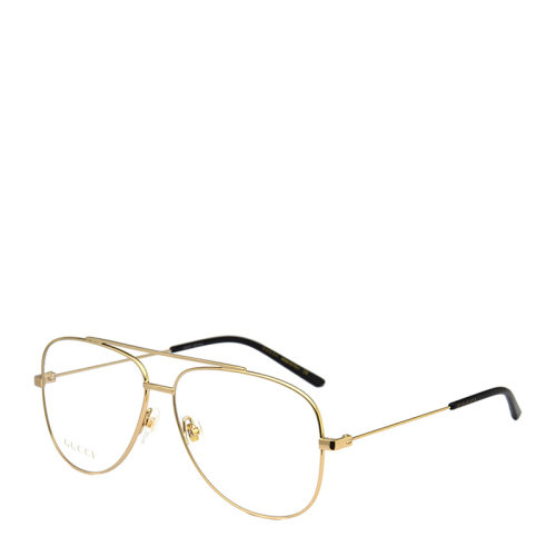 GUCCI/古驰 时尚 简约 轻薄 飞行员 蛤蟆镜 男女款 光学镜架 合金 全框 近视 眼镜框 眼镜架 GG0442O 60mm GG0515O 58mm GUCCI 古驰