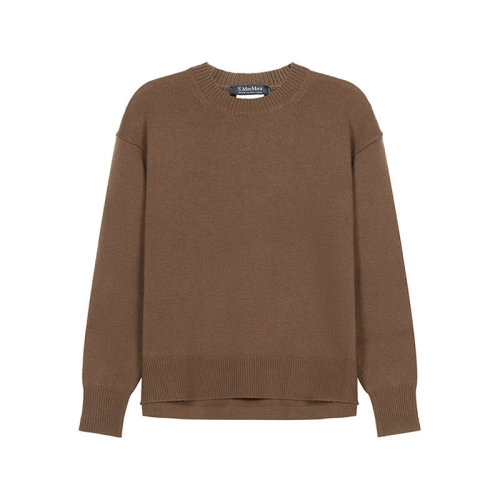 MaxMara/麦丝玛拉 女士针织衫/毛衣 女士绵羊毛圆领长袖针织衫羊毛衫毛衣 93661313 OVATTE