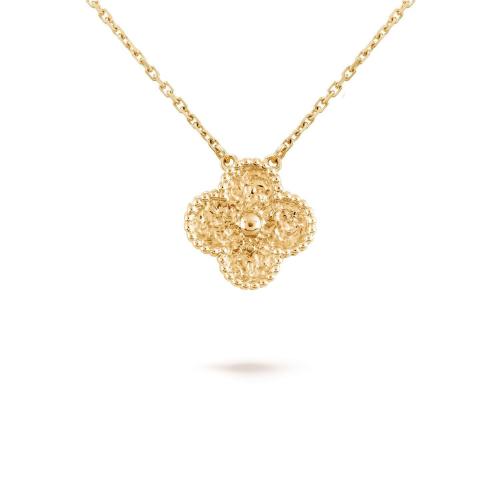 VCA梵克雅宝 22年秋冬 女士 吊坠 Vintage Alhambra吊坠 VCARO1IF00 预定商品2-8周发货