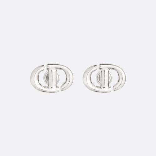  DIOR迪奥 22年秋冬 女士 耳环 Puces doreilles CD Navy E1594CDNMT_D000