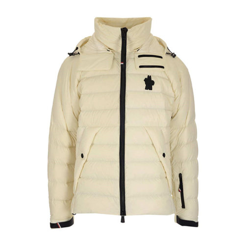 Moncler/蒙克莱 男士白色时尚休闲羽绒服 1B505 54AQS 04G