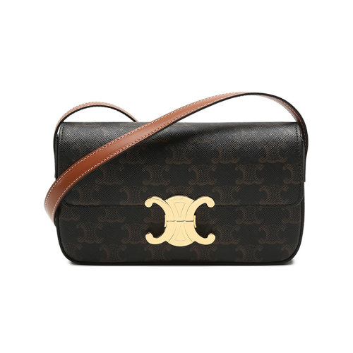 CELINE/赛琳 女士涂层帆布TRIOMPHE手提单肩包老花图案 194142CUZ