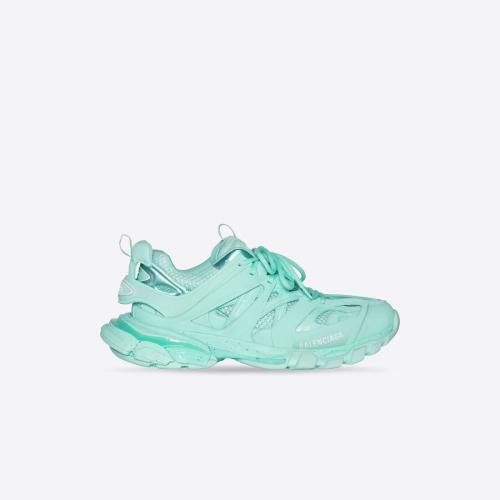  BALENCIAGA巴黎世家 22年春夏 女士 休闲运动鞋 Women's Track Sneaker Recycled Sole  in Gre 预定商品1-3周发货