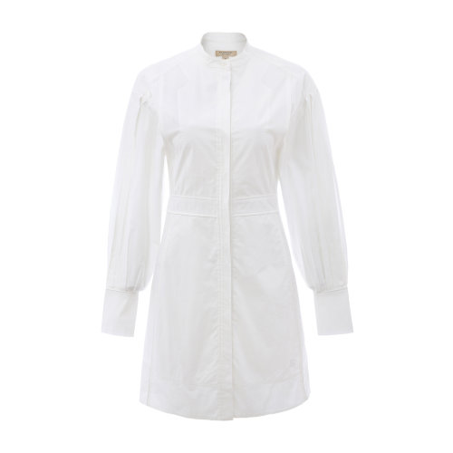 BURBERRY/博柏利 纯棉白色衬衫式女士连衣裙