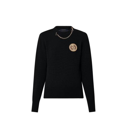  LV路易威登 22年秋冬 女士 针织衫 贴饰套头衫 1AAB21 1AAB22 1AAB1Z 1AAB23 1AAB20