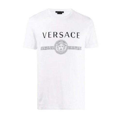  VERSACE/范思哲 男士白色棉质短袖T恤 A85941-A228806 A1001 PLFSX