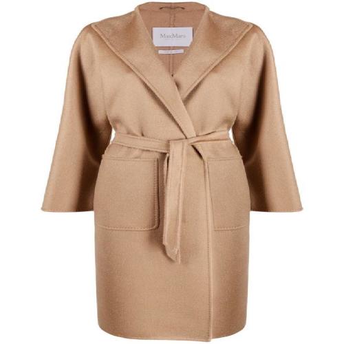 MaxMara/麦丝玛拉 女士米色时尚休闲大衣 10110911600 020 LILIA