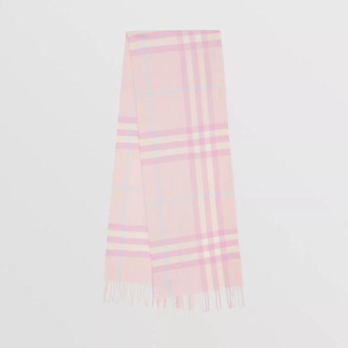 BURBERRY 22年秋冬 女士 经典格纹羊绒围巾 80498211