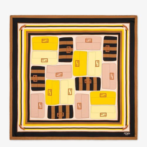  FENDI芬迪 22年春夏 女士 围巾 FENDI围巾 FXT091AEODF0AA0