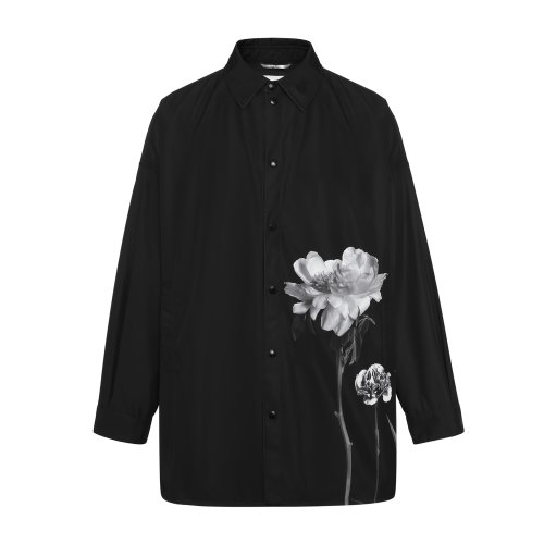 Valentino/华伦天奴 黑色 男士中长款棉服外套 UV0CII156S270X 20年秋冬