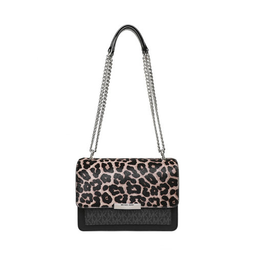 Michael Kors/迈克·科尔斯 豹纹设计翻盖包 女款30F1SJ4L9H