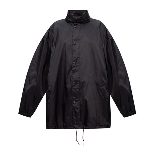 Balenciaga 巴黎世家  女装 服饰 黑色经典logo款时尚休闲 女士夹克外套