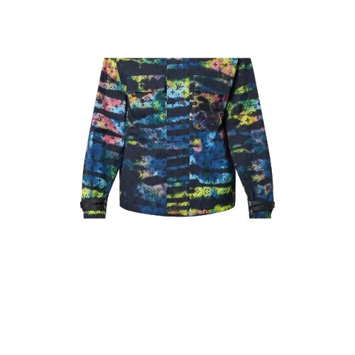  LV路易威登 22年秋冬 男士 夹克 扎染科技束腰夹克 1A99T6 1A99T7 1A99T8 1A99T9 1A99TA 1A99T