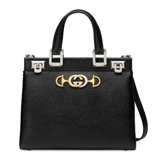 GUCCI/古驰 Gucci Zumi系列小号手提包 皮质 569712 1B90X