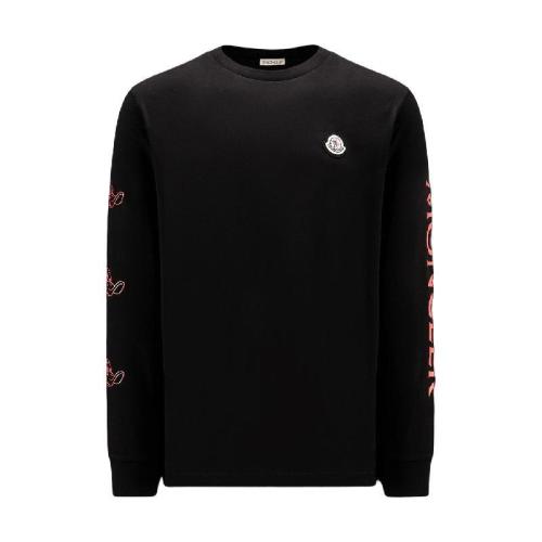  MONCLER蒙可蒙克莱 22年秋冬 男士 长袖T恤 鸭子图案长袖T恤 H20918D000088390T999