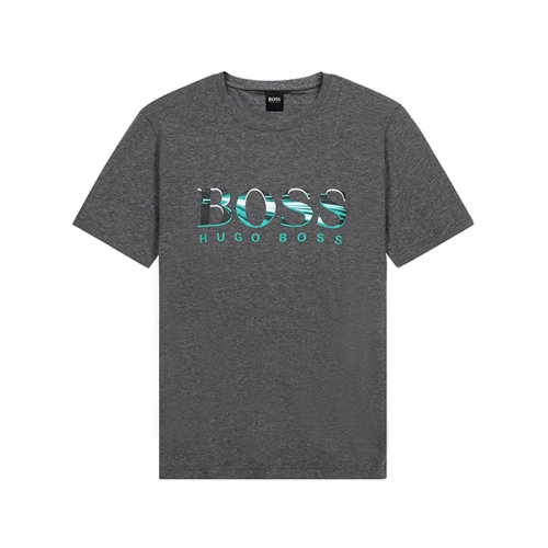HUGO BOSS/雨果博斯 男士短袖T恤 男士棉质圆领短袖T恤 50443666