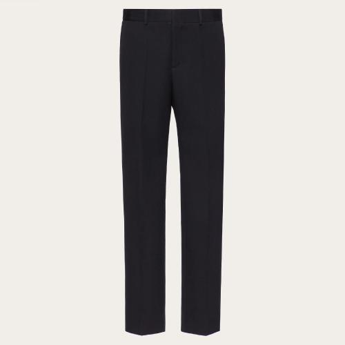  VALENTINO华伦天奴 22年秋冬 男士 休闲裤 PANTALON EN LAINE 1V3RBI608HU598