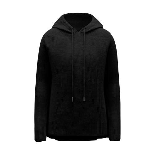  MONCLER蒙可蒙克莱 22年秋冬 女士 针织衫 Wool %26 Cashmere Hoodie H10939G00002M1900999