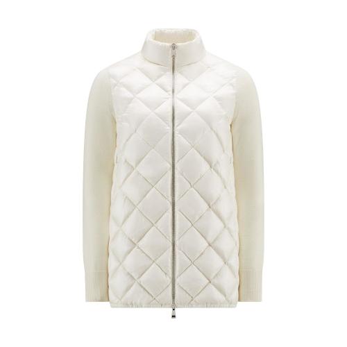  MONCLER蒙可蒙克莱 22年秋冬 女士 羽绒服 Padded Wool Cardigan H20939B00032M1131034