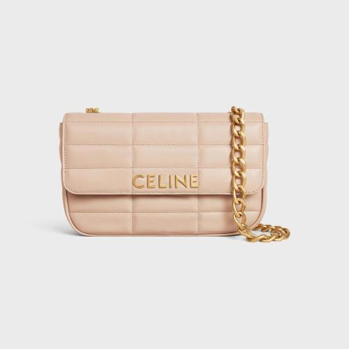  CELINE赛琳思琳 22年秋冬 女士 单肩包 SHOULDER BAG MATELASSE MONOCHROME CELINE A_VEC CHAI