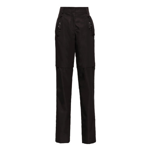 PRADA/普拉达 秋冬 女士黑色再生尼龙可拆卸两穿裤22H861_1WQ8_F0002_S_212