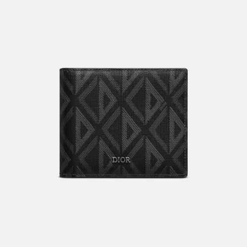  DIOR迪奥 22年秋冬 男士 钱包 Portefeuille compact 2ESBC027DCO_H43E
