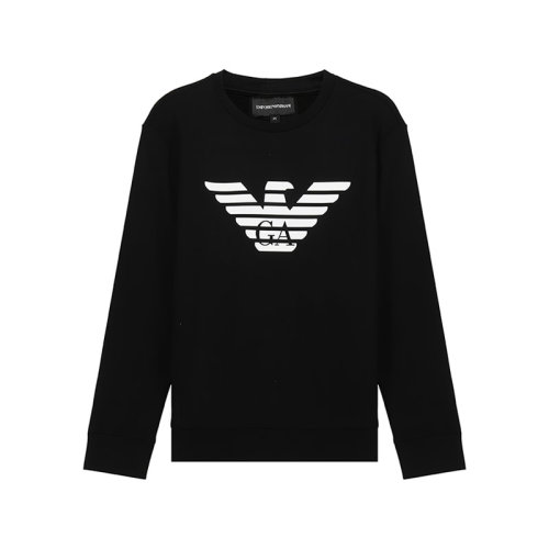 Emporio Armani/安普里奥阿玛尼 男卫衣 男士莫代尔纤维/棉圆领长袖卫衣运动衫 8N1MR6 1JRIZ