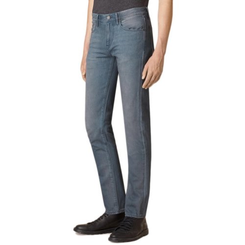 BURBERRY/博柏利 20春夏 男装 服装 男士蓝色棉质时尚长裤 男士牛仔裤裤装