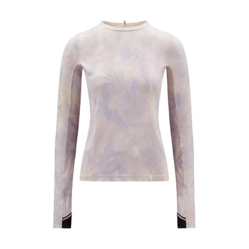  MONCLER蒙可蒙克莱 22年秋冬 女士 长袖T恤 Jersey Long Sleeve T-Shirt H20988G00006M1964D61