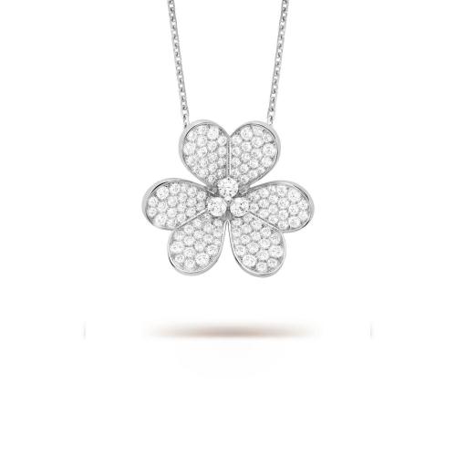 VCA梵克雅宝 22年秋冬 女士 吊坠 Frivole胸针吊坠,超大号款式 VCARP6L600 预定商品1-3周发货